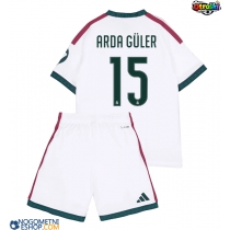 Otroški Nogometni dresi Real Madrid Arda Guler #15 Domači 2026-27 Kratek Rokav (+ Kratke hlače)